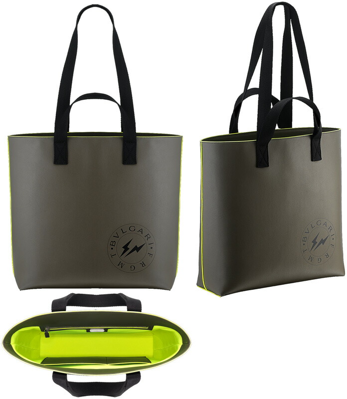 楽天市場】BVLGARI ブルガリ2WAYトートバックホークアイダークグレー