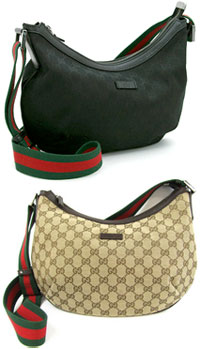 楽天市場】GUCCI グッチ 斜めがけショルダーバックGGキャンバス 三日月