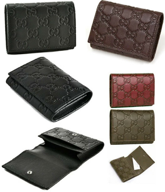 楽天市場】GUCCI グッチ メンズ名刺入れ二つ折りカードケース名刺