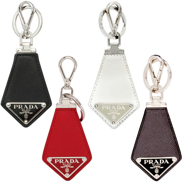 楽天市場】PRADA プラダ キーホルダーキーリング＆カラビナフック
