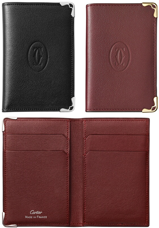 楽天市場】Cartier カルティエ ドゥーブルCロゴ二つ折りクレジット