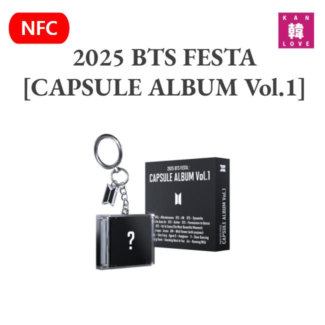 楽天市場】[おまけ4種付き] 2025 BTS FESTA : CAPSULE ALBUM Vol.1