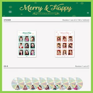 楽天市場】【おまけ20種付き】TWICE Merry＆Happy 2種セット The 1st