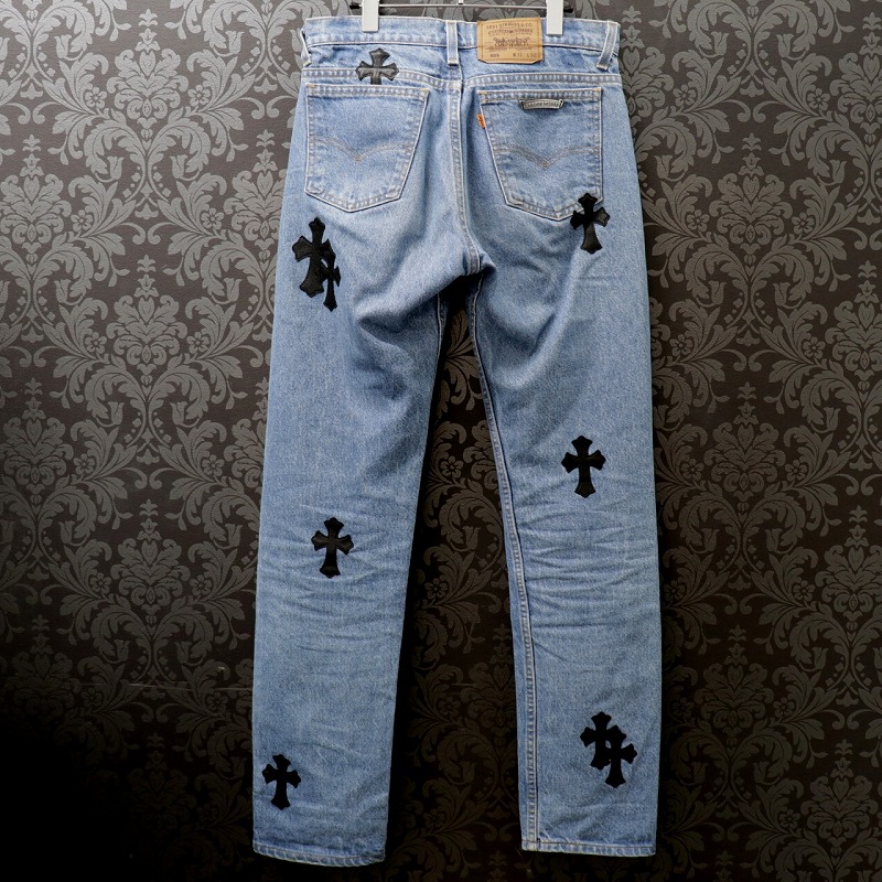 楽天市場】クロムハーツ【CHROMEHEARTS】【リーバイス】505/セメタリー