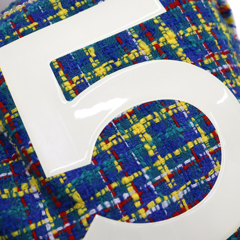 楽天市場】シャネル Chanel ツイードトートバッグ カラフル 【中古