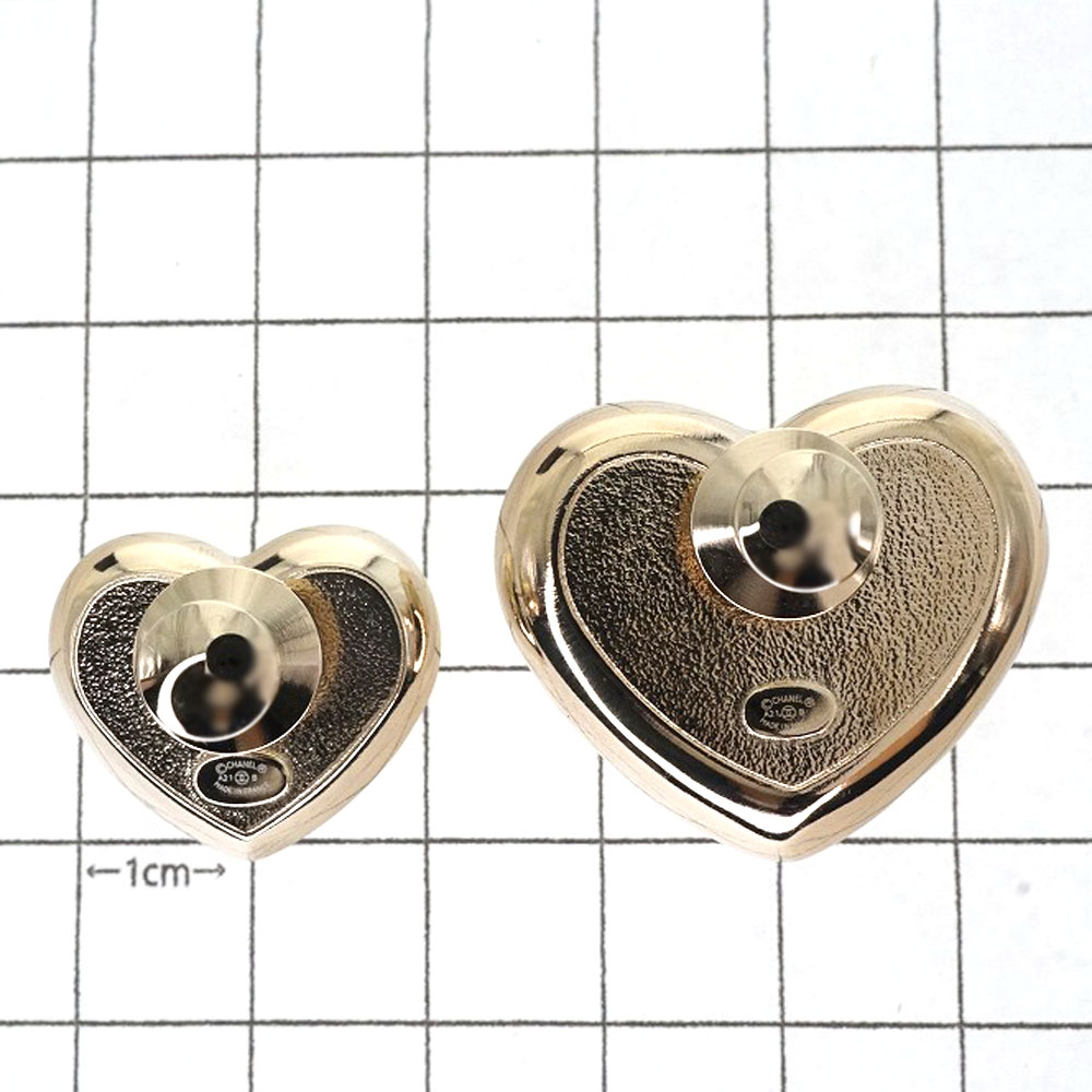 楽天市場】【値下げ】CHANEL 【シャネル】 ハートブローチ 2個セット