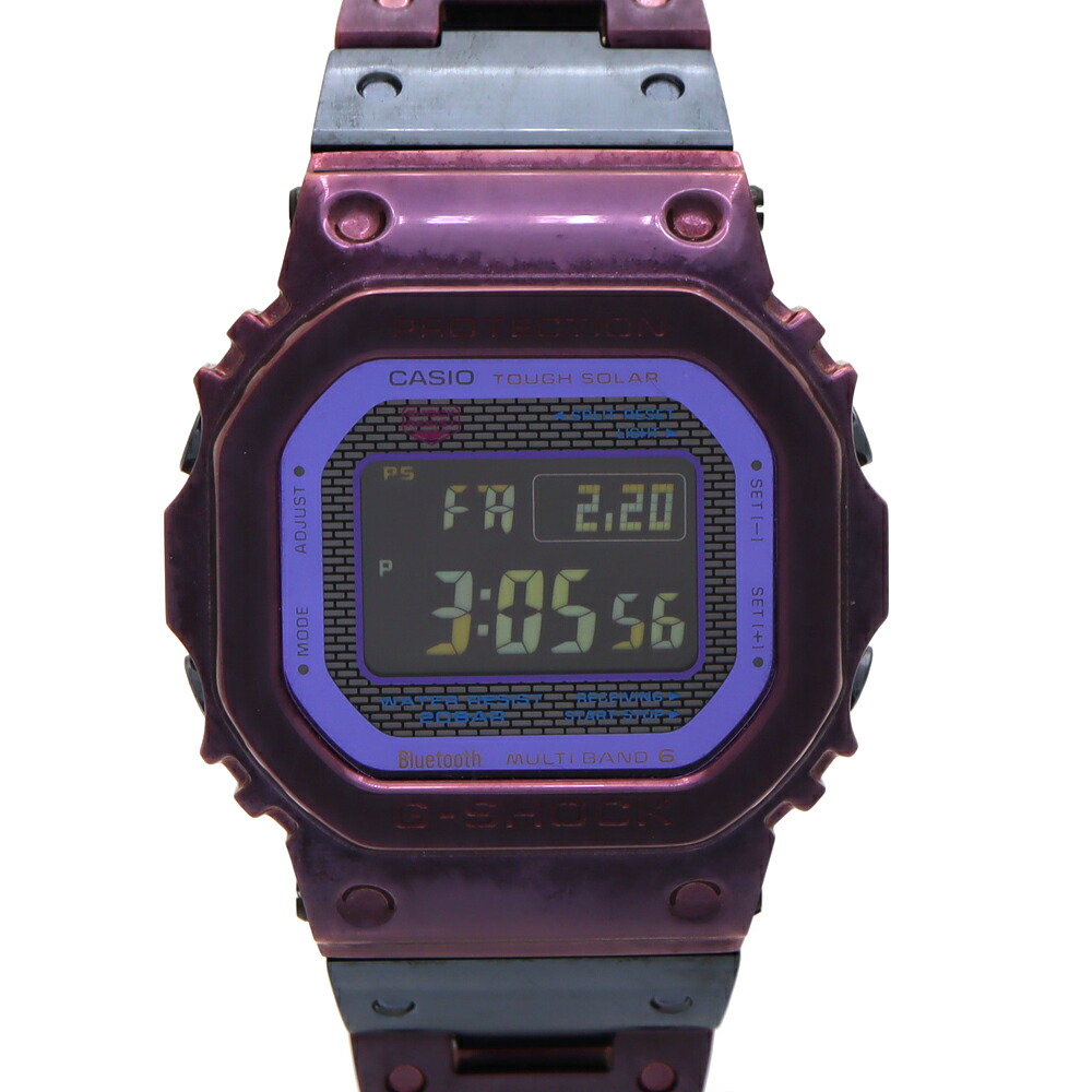 楽天市場】g-shock ソーラー（ベルトカラーパープル）の通販