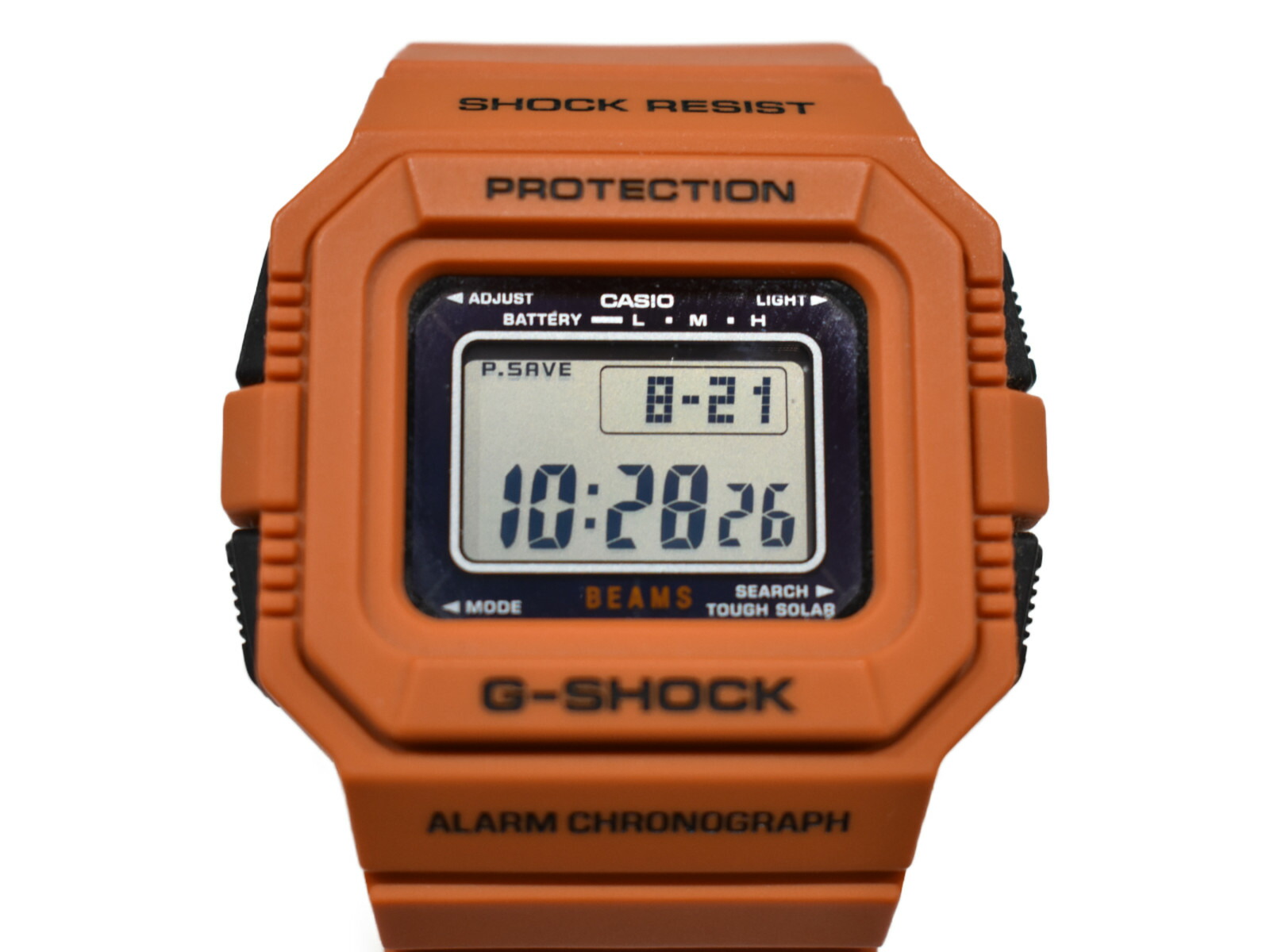 楽天市場】【BEAMSコラボ☆】CASIOG-SHOCK G-5500BE 樹脂 タフソーラー