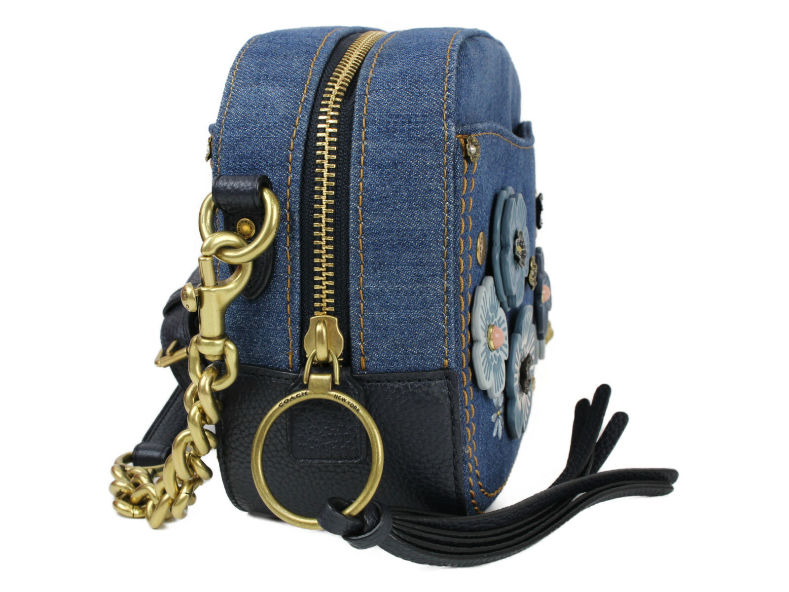 楽天市場】 COACH コーチ カメラバッグ ウィズティーローズ 68224