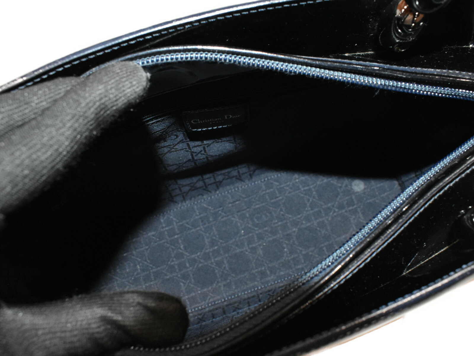 楽天市場】C.Dior クリスチャン・ディオール マリスパールハンドバッグ