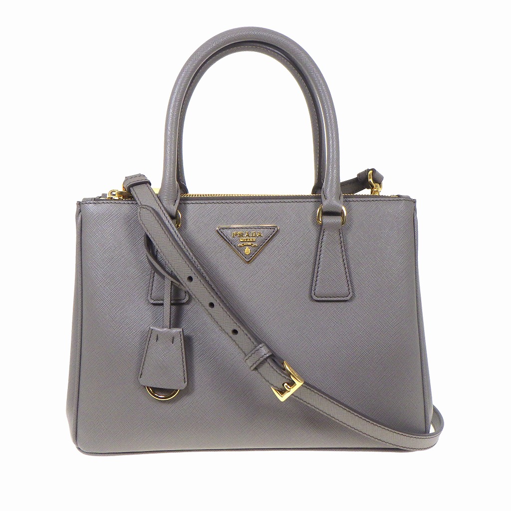 楽天市場】【未使用】PRADA プラダ ガレリア サフィアーノ レザー