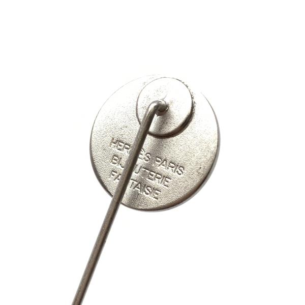 楽天市場】HERMES エルメス セリエ ピンブローチ 留め具 ラベルピン