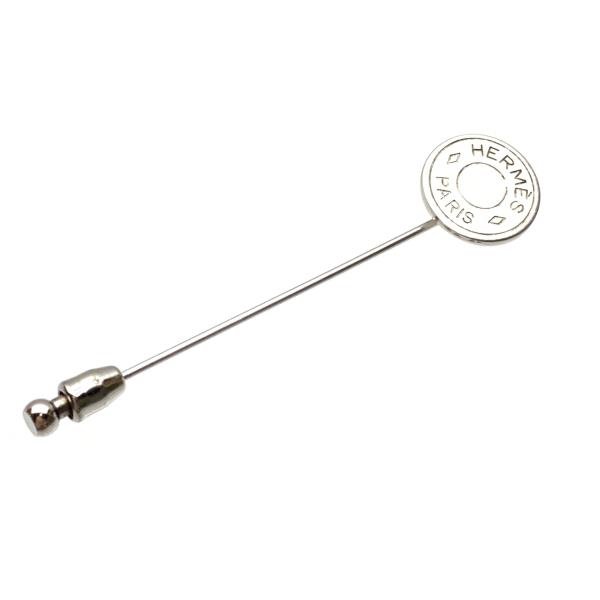 楽天市場】HERMES エルメス セリエ ピンブローチ 留め具 ラベルピン