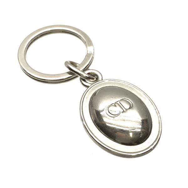 楽天市場】Dior ディオール キーホルダー チャーム ロゴ CD シルバー