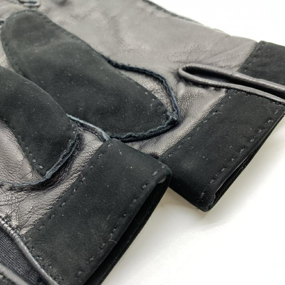 楽天市場】HERMES エルメス レザーグローブ スエード 手袋 セリエ