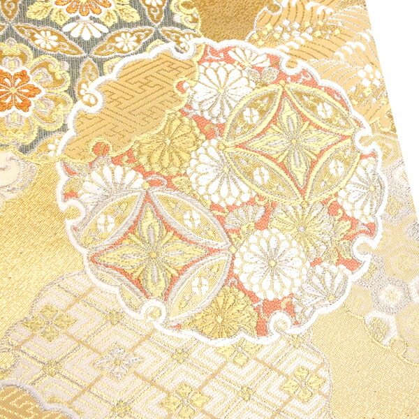 楽天市場】袋帯 金 志都香 正絹 仕立て付き 帯 フォーマル お茶会