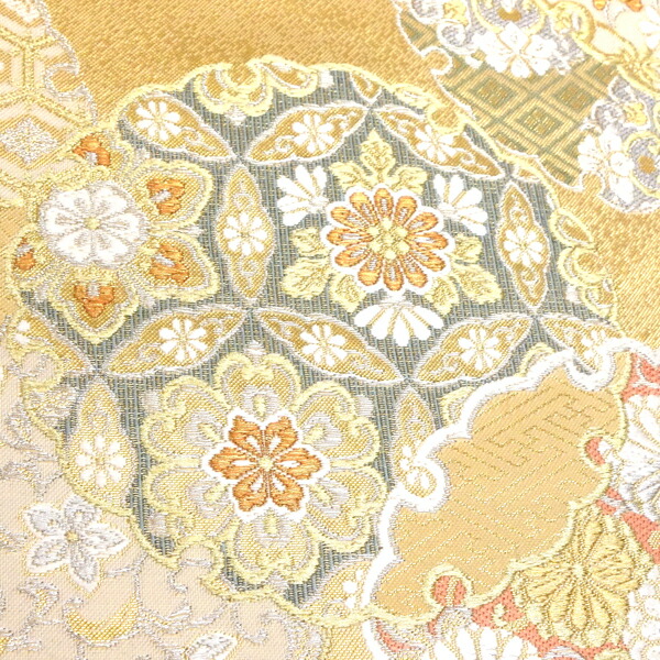 楽天市場】袋帯 金 志都香 正絹 仕立て付き 帯 フォーマル お茶会