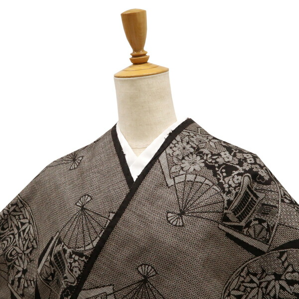 楽天市場】大島紬 武宮絹織物 仕立て付き 泥大島 着物 正絹 コート