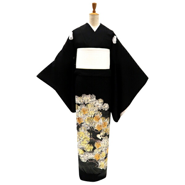 楽天市場】黒留袖 十日町の有名染匠 友禅 仕立て付き 購入 販売 新品