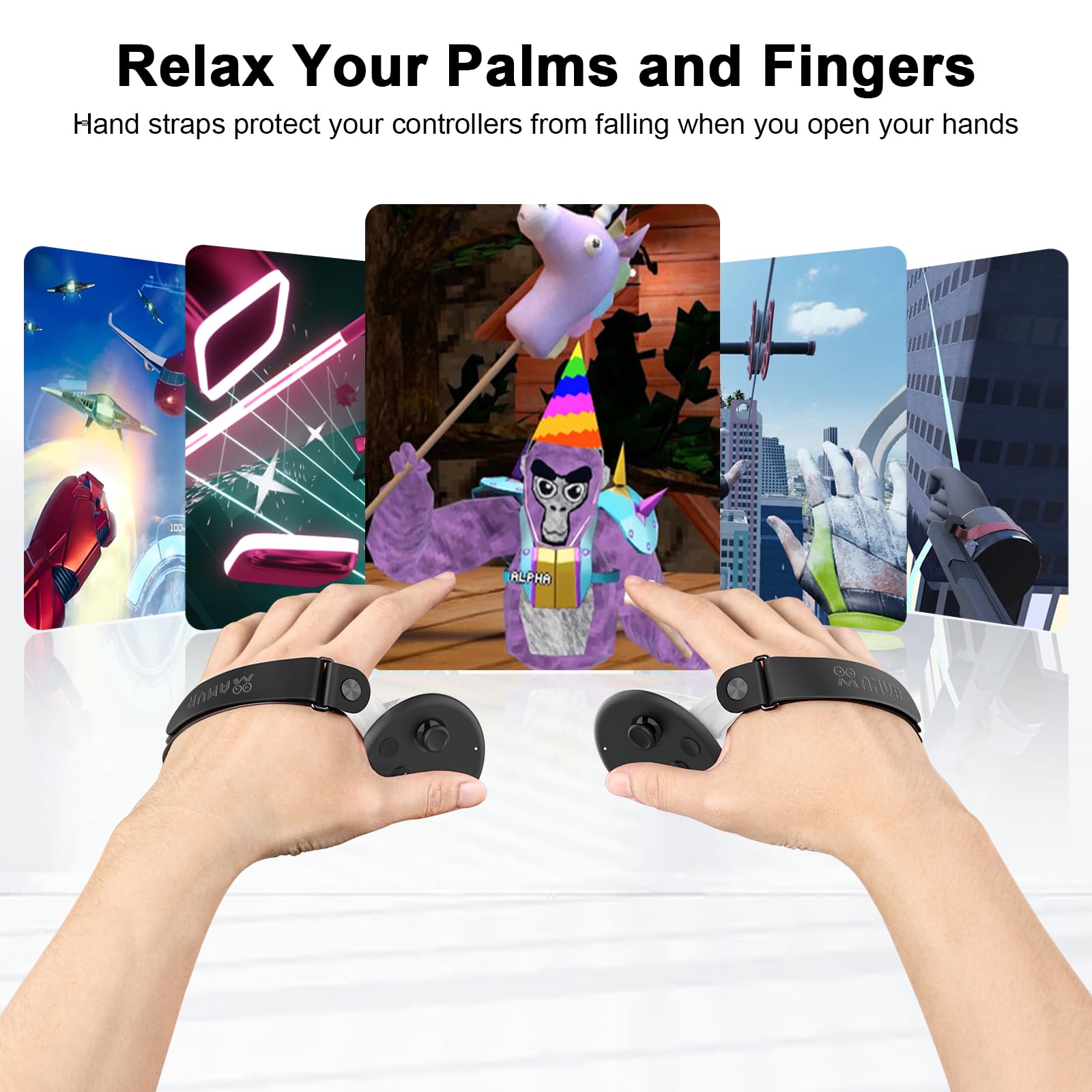 楽天市場】Quest 3に対応 グリップ 取り付け簡単 コントローラー