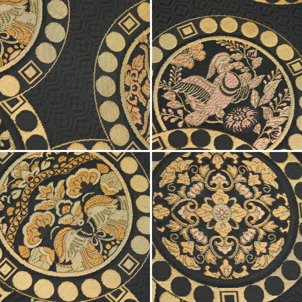 楽天市場】箔屋清兵衛正倉院文様 全通 袋帯陰山織物【未着用品