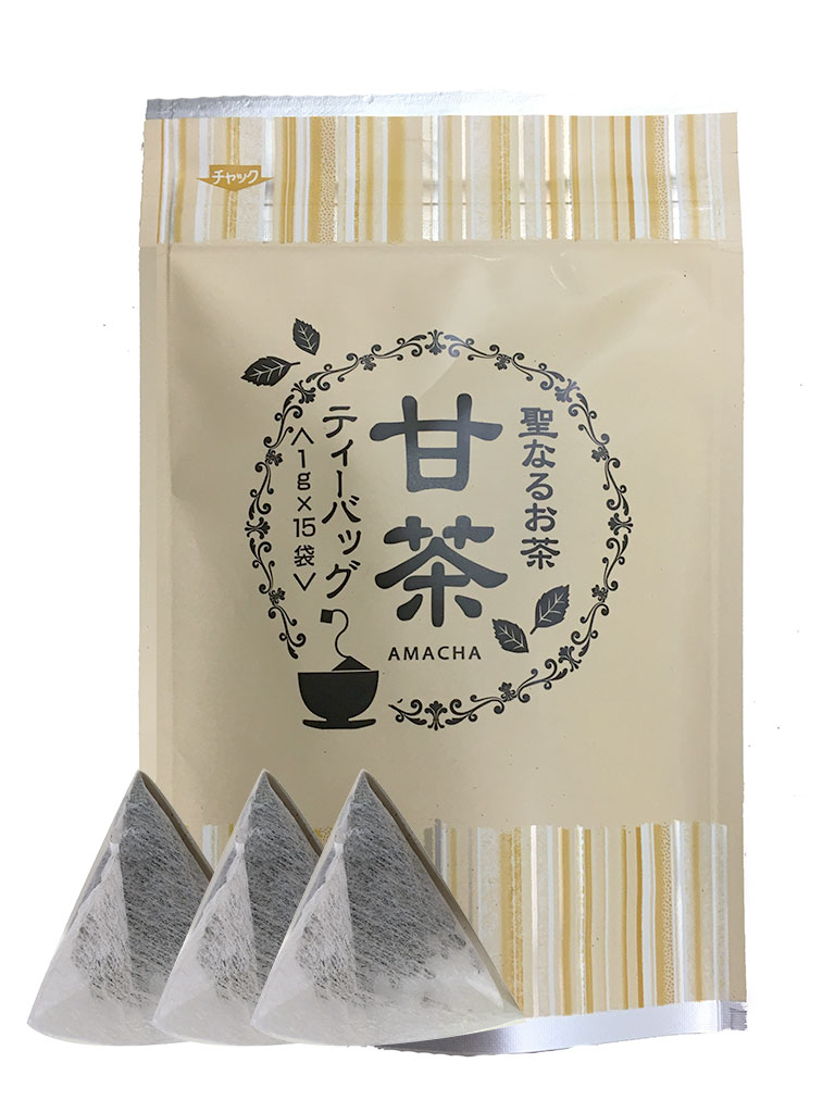 楽天市場】甘茶 1g×15袋入り ティーバッグタイプ 無添加 ノンカフェ