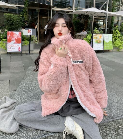 楽天市場】もこもこ アウター ジャケット ジャンパー ブルゾン ダウン