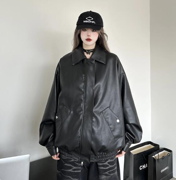 楽天市場】♪S~L展開♪フェイクレザー スタジャン ベースボール