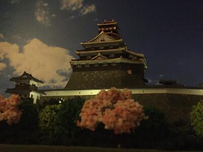 楽天市場】[完成品] 安土城 天守1/360 ライトアップ B4サイズ 織田信長