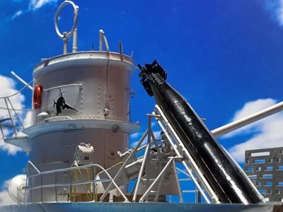 楽天市場】[完成品] ドイツ海軍 潜水艦 Uボート7型 1/35縮尺 洋上