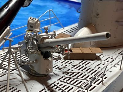 楽天市場】[完成品] ドイツ海軍 潜水艦 Uボート7型 1/35縮尺 洋上