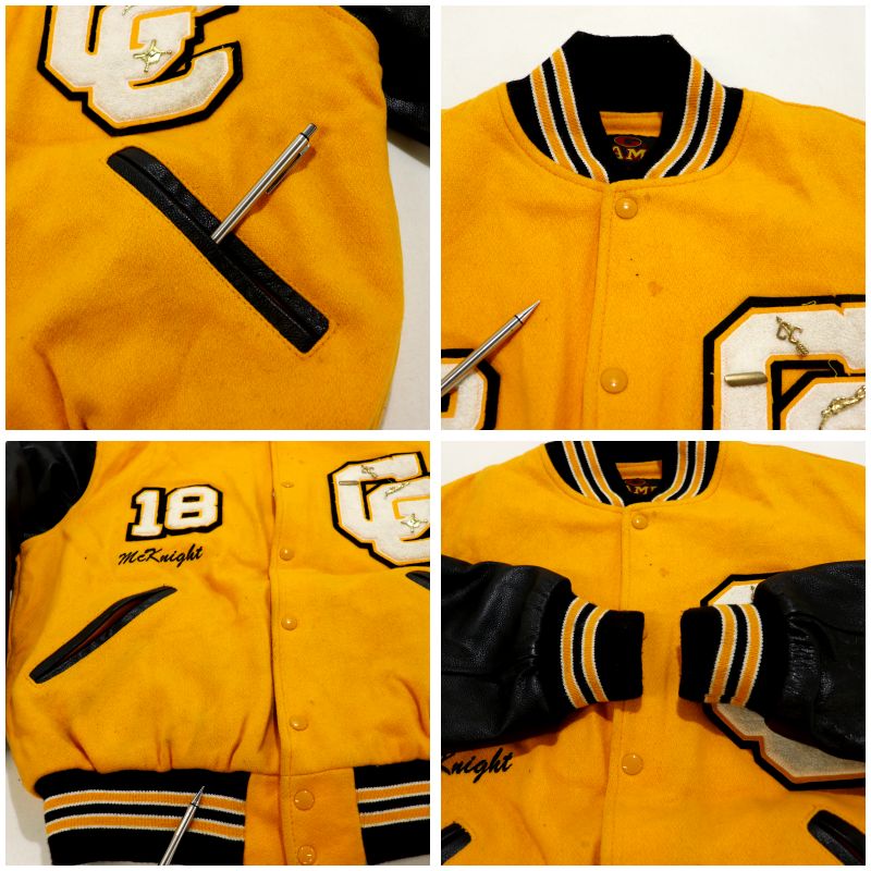 レア!ヴィンテージ!ゴールデンレトリバー スタジャン アワード レザー