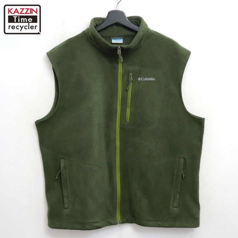 楽天市場】コロンビア ベスト（カラーグリーン）（メンズファッション