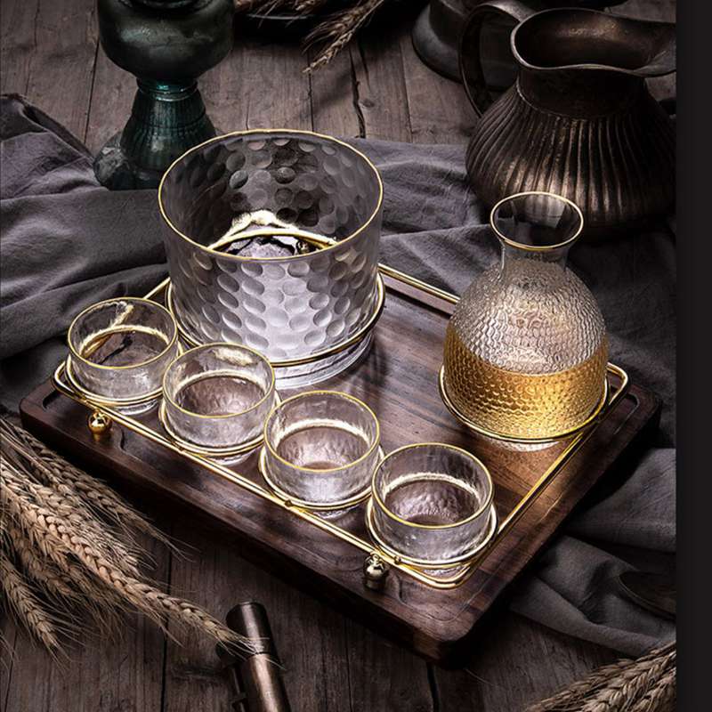 楽天市場】酒器 徳利 おちょこ セット 冷酒器 ガラス徳利 お洒落 盃