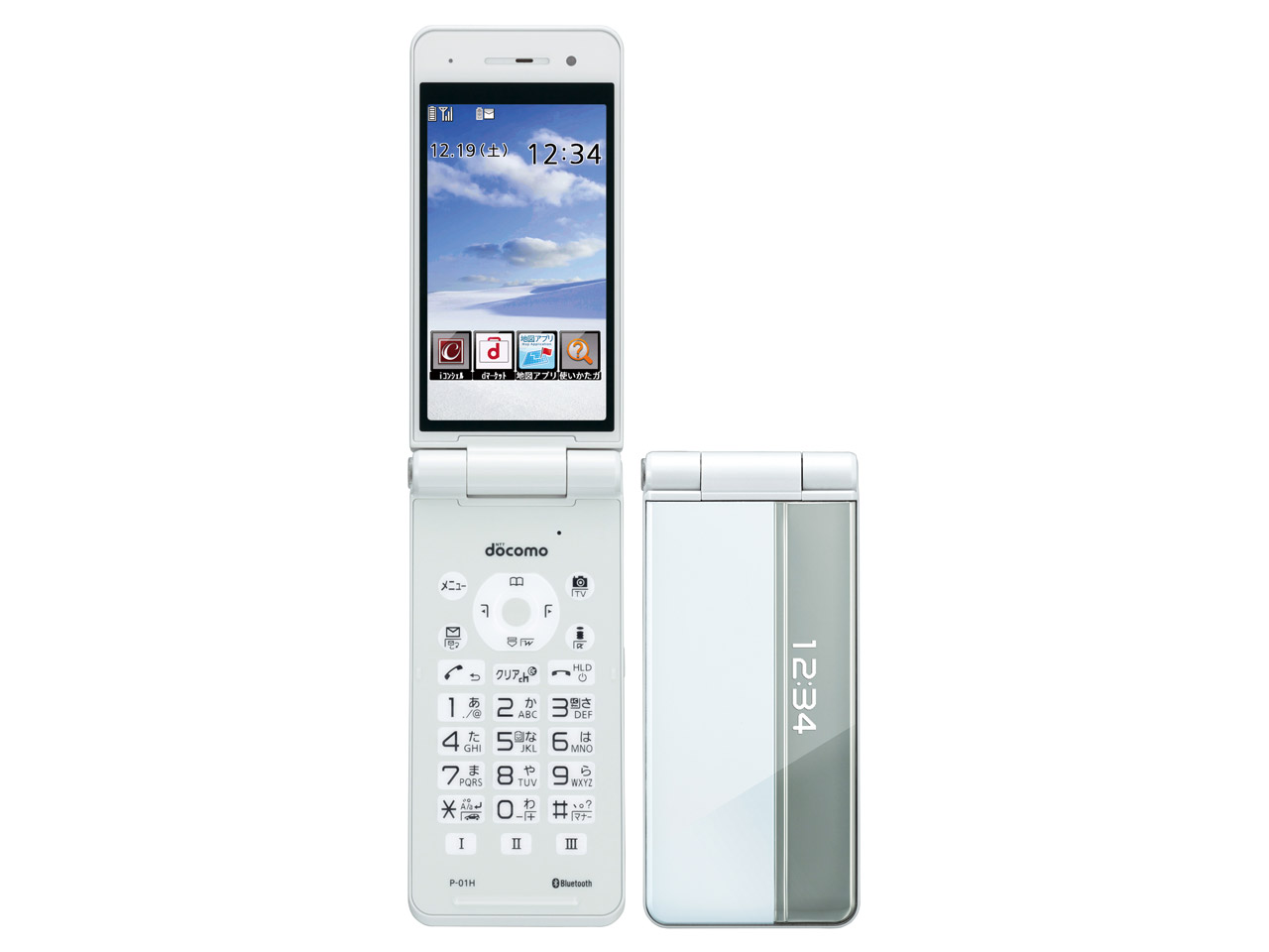 楽天市場】docomo P-01H 白ロム FOMA 本体 携帯電話 ガラケー