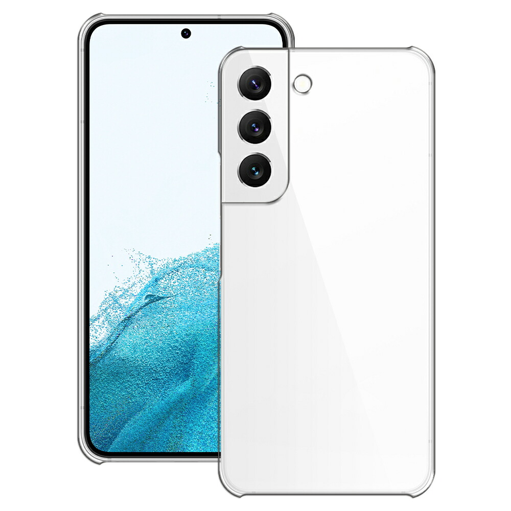 楽天市場】Galaxy S22 5G ケース クリア 透明 ハードタイプ SC-51C
