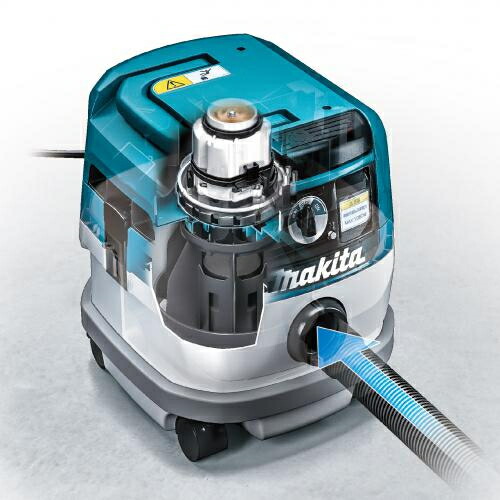 楽天市場】マキタ電動工具 集じん機【乾湿両用/8L】【連動コンセント付
