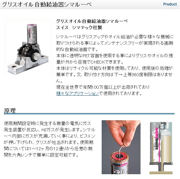 楽天市場】*グリス・オイル自動給油器シマルーベ SL01-125 汎用グリス