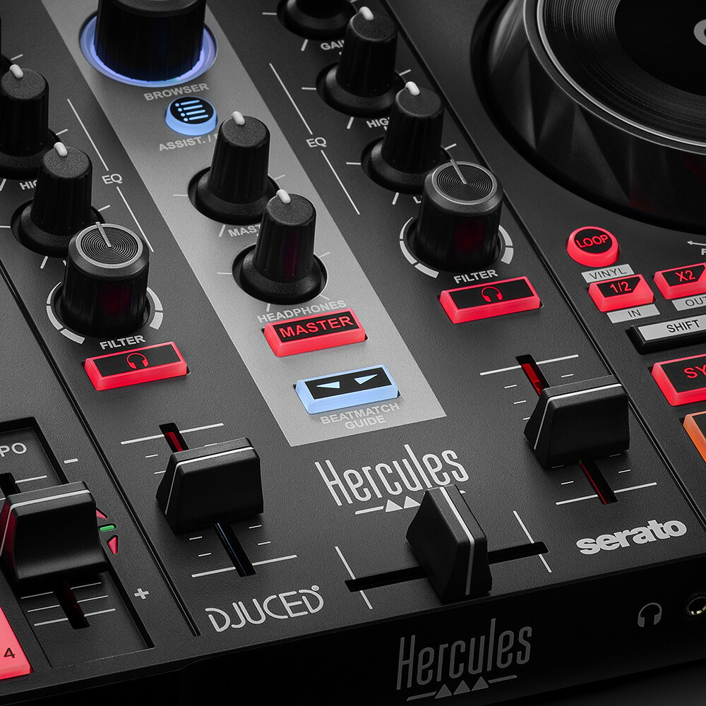 楽天市場】Hercules DJ DJCONTROL INPULSE 200 MK2 : MUSICLAND KEY