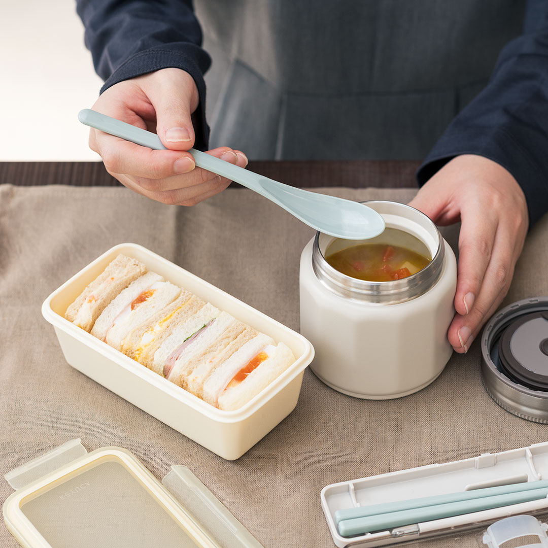 楽天市場】【KEYUCA公式店】ケユカ 楽に洗えてスリムなランチボックス