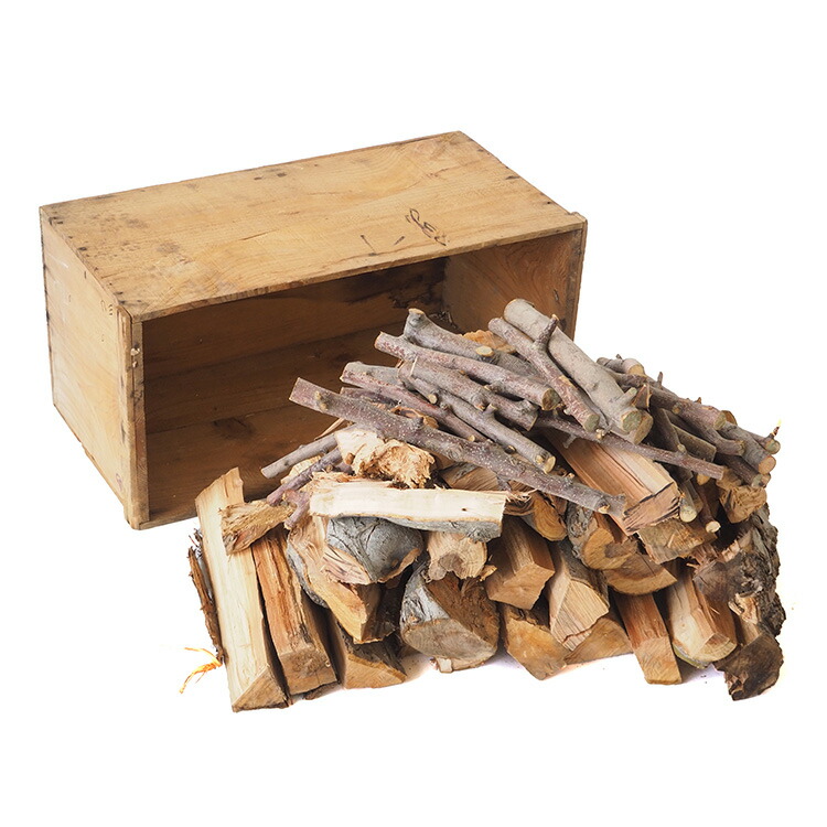 楽天市場】［レア物！焚火や暖炉に］青森県産 りんごの薪 約20kg