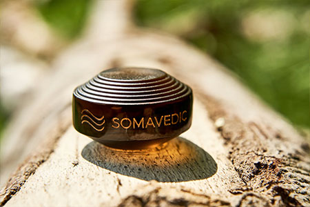 楽天市場】ソマヴェディック パワー・ブラック ポータブルボタン