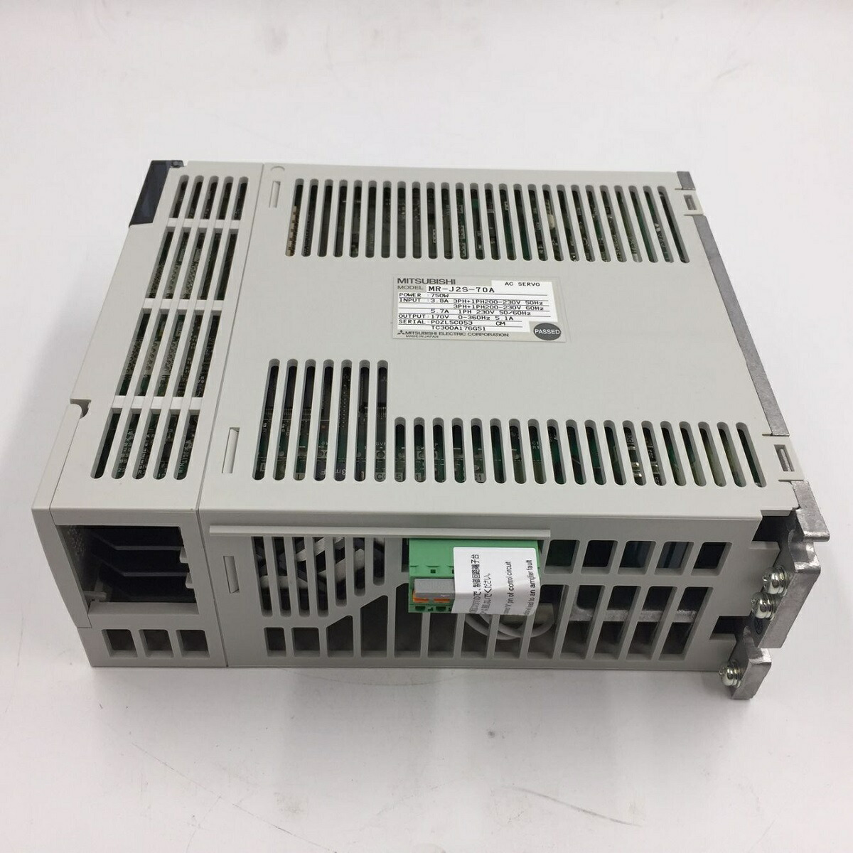 楽天市場】三菱電機 サーボアンプ MR-J2S-70A 新品同様/保証付き