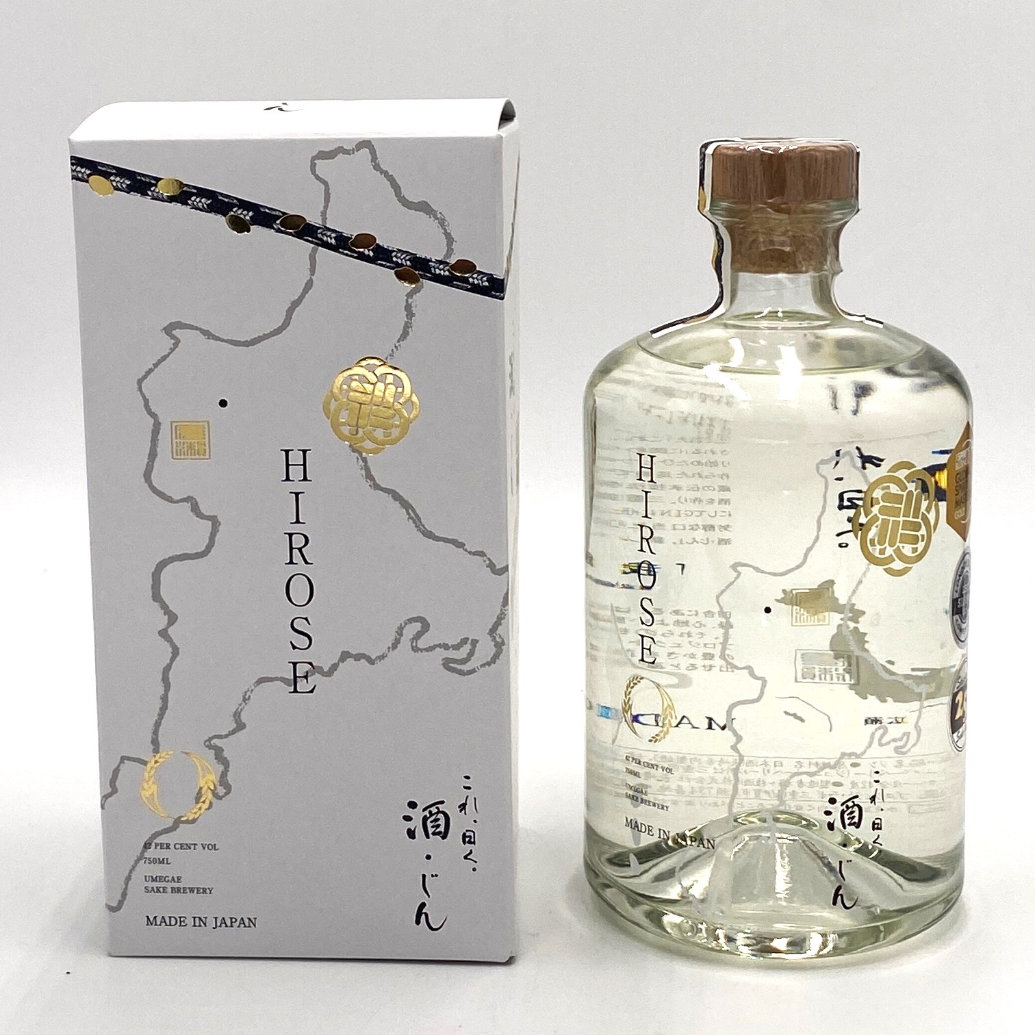 楽天市場】送料無料 ☆ クラフトジン HIROSE 「これ、曰く。酒・ジン