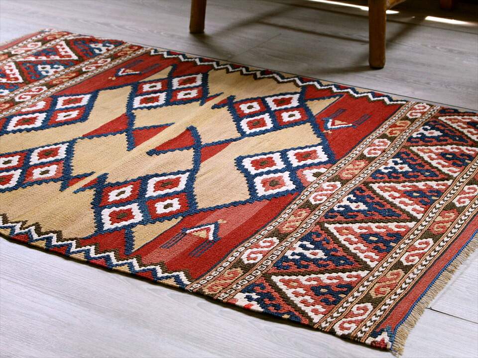 楽天市場】オールドキリム マナストゥル/ヤストゥク97×62cm