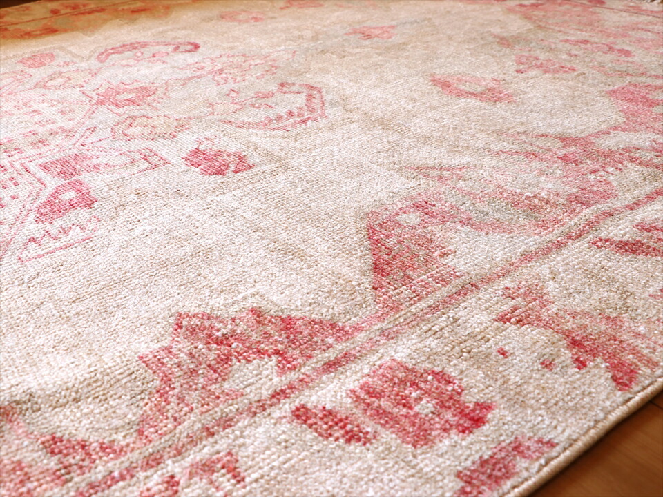 楽天市場】ヴィンテージラグ/トルコじゅうたん215×135cmアヴァノス