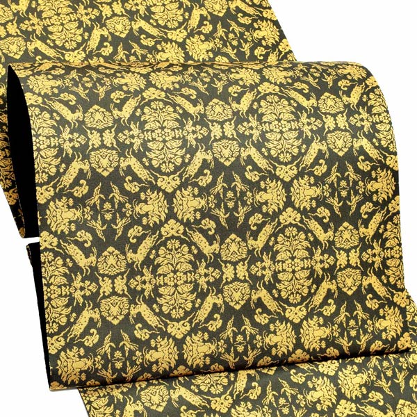 楽天市場】【Prices down2】洒落袋帯 「山羊花卉文錦」 龍村美術織物