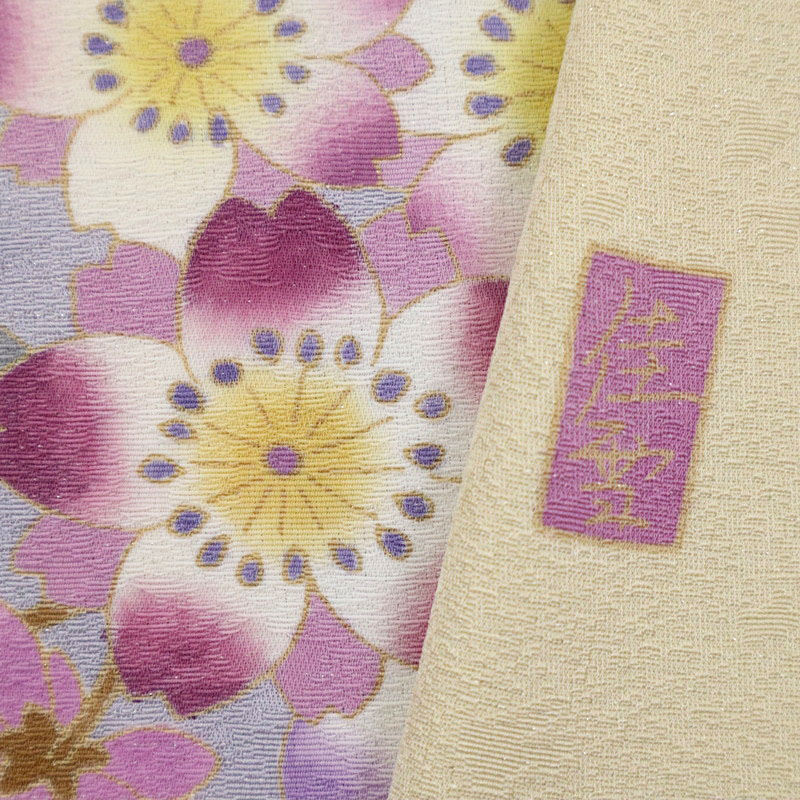 楽天市場】仮絵羽 訪問着 『阿部佳雪』 十日町友禅作家 桜の花