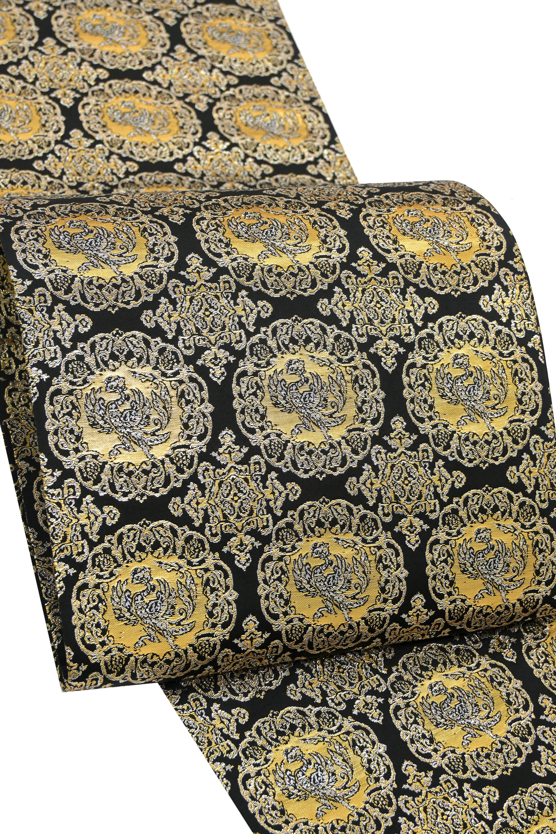 楽天市場】【龍村美術織物】 特選西陣織袋帯 「御軾鳳凰文錦」 全通柄