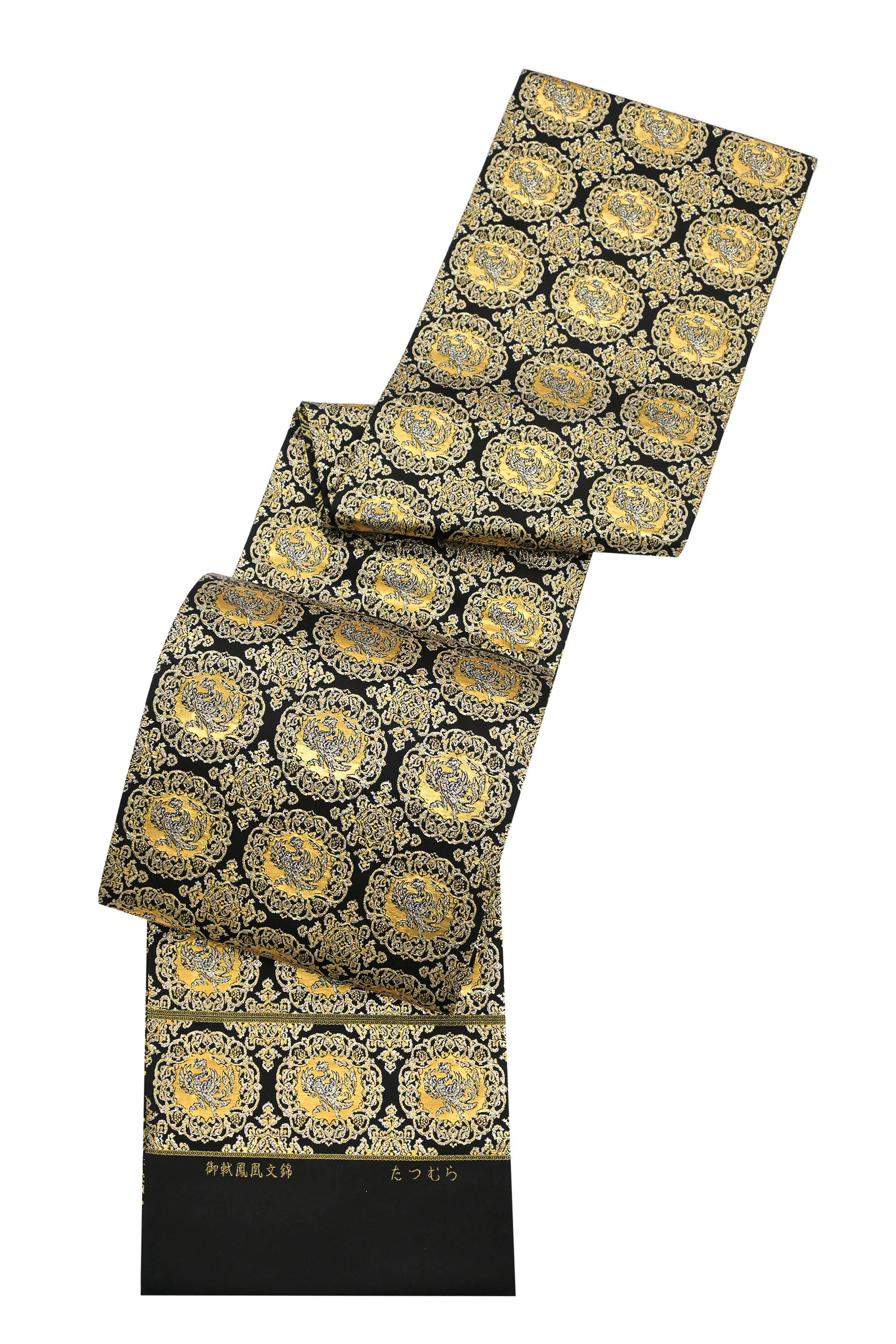楽天市場】【龍村美術織物】 特選西陣織袋帯 「御軾鳳凰文錦」 全通柄